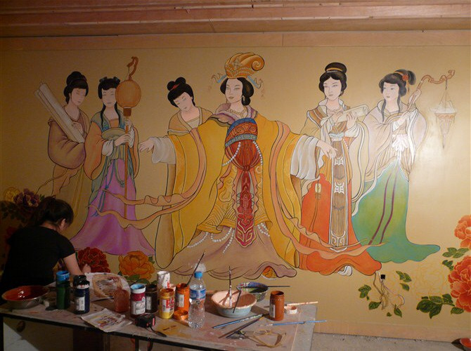 周口*壁画公司 值得信赖 河南文彩装饰工程供应