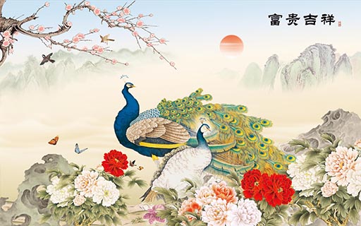 淄博瓷砖背景墙图片
