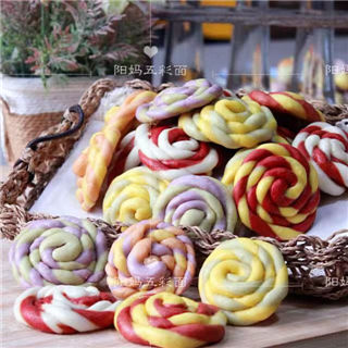 云南五彩卡通面点培训,卡通包