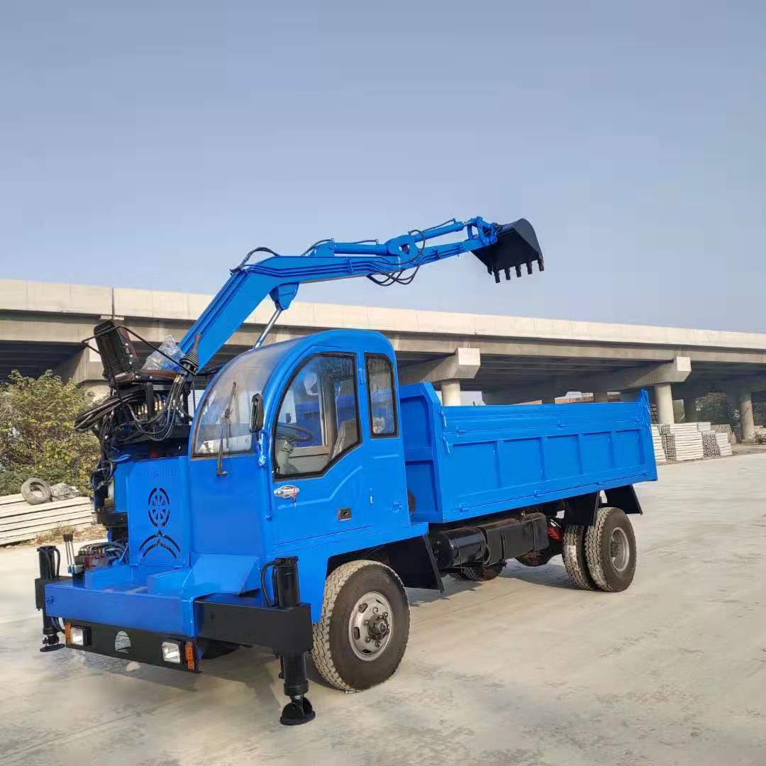 四川小型四轮自装随车挖厂家 服务至上 济宁市恒泰源工程机械供应