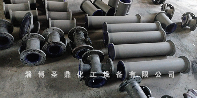 江苏高温瓷釉搪玻璃管件价格,搪瓷管道