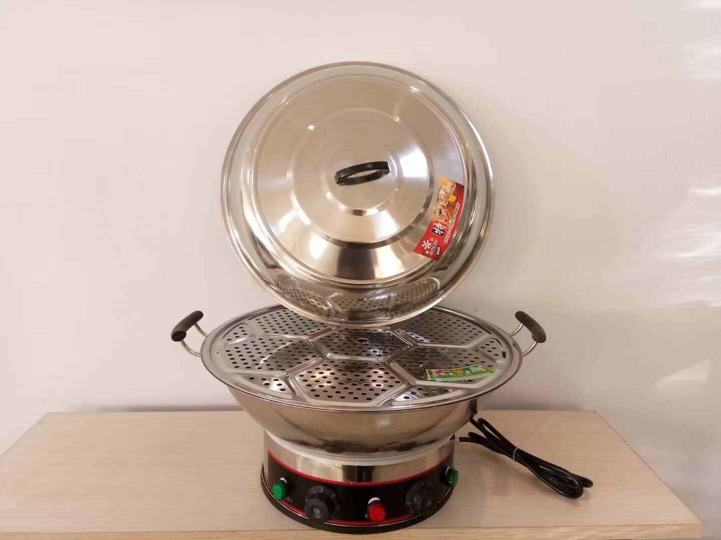 山东淄博商用大型电热锅哪一个牌子质量好,电热锅