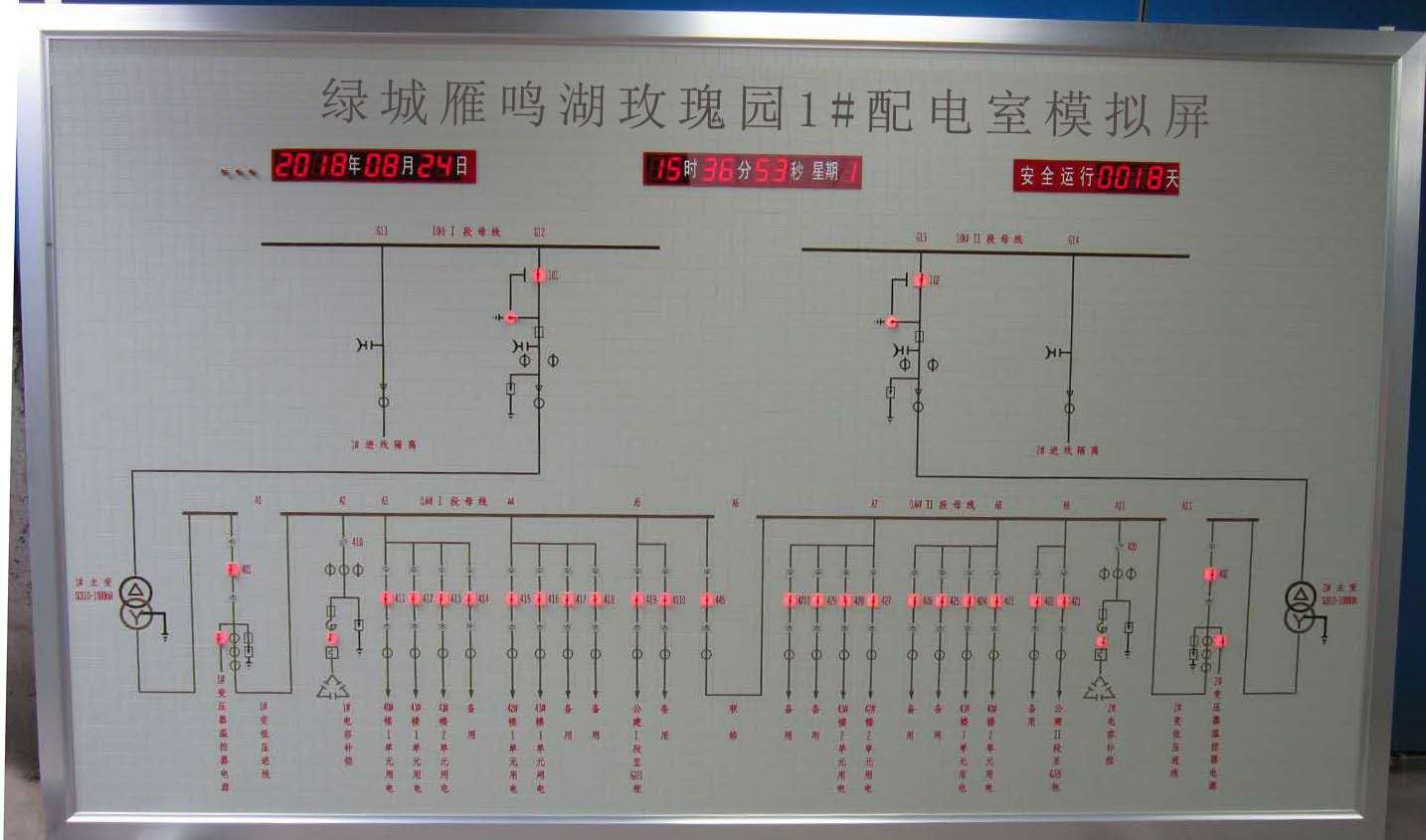 上海电力变配电模拟屏,变配电模拟屏