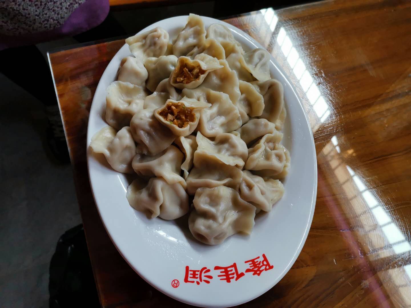 青岛莲藕肉水饺,水饺