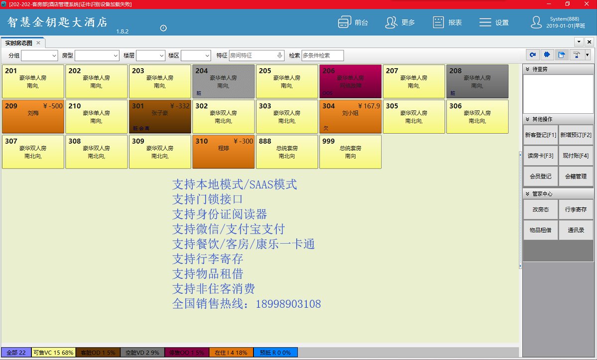 酒店管理系统,客房管理系统,宾馆管理系统,旅馆管理系统,住宿管理系统