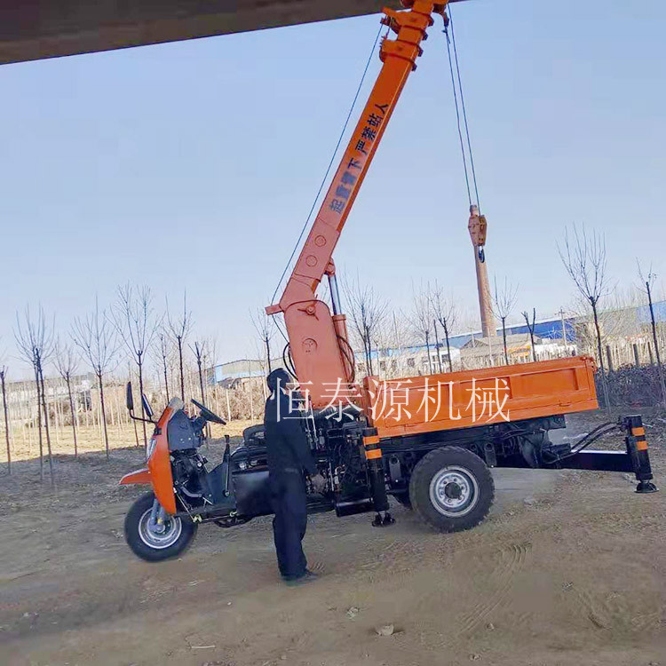 贵州农用小型起重机三轮随车吊 欢迎来电 济宁市恒泰源工程机械供应