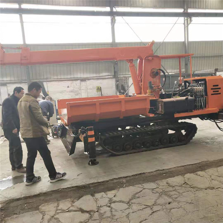 湖南厂家改装5吨农用履带随车吊 值得信赖 济宁市恒泰源工程机械供应
