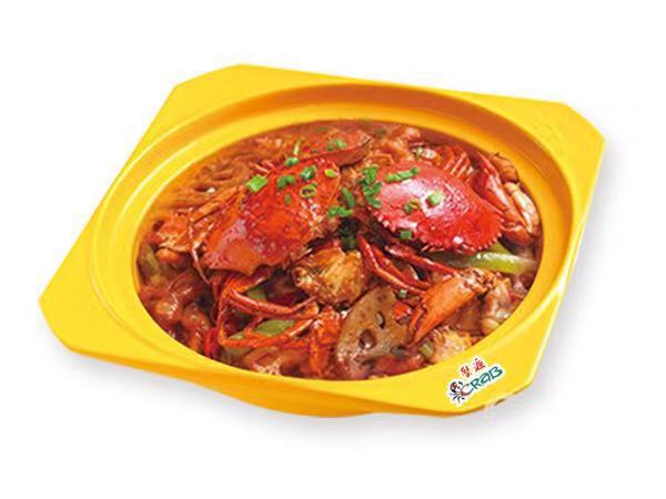 蛟河肉蟹煲「四平市铁西区宝泰购物广场邂逅肉蟹煲供应」