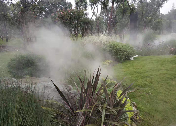 四川假山景观造雾设备,景观造雾