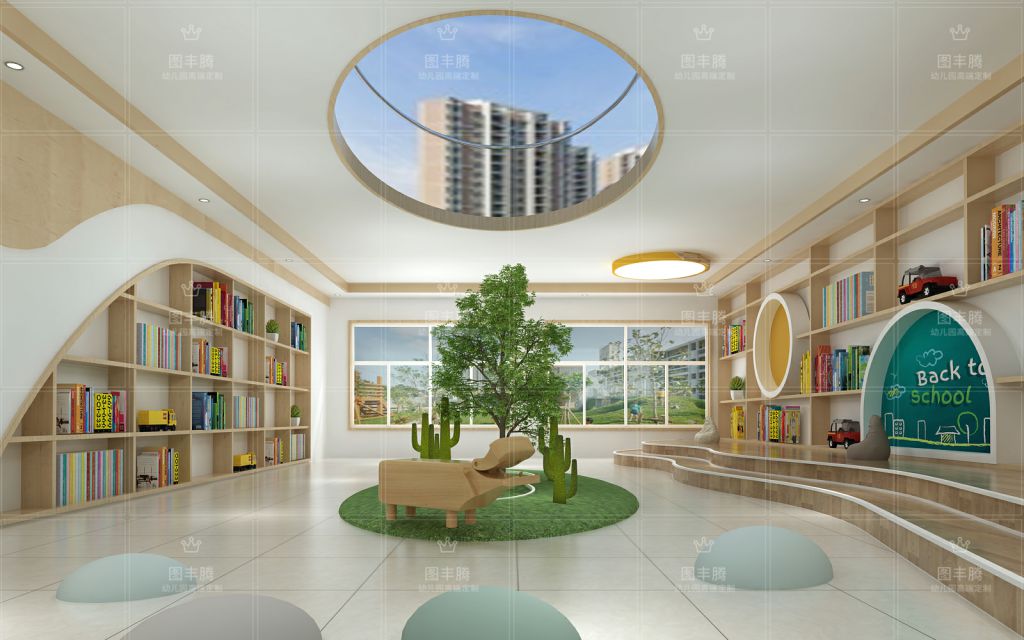 大连职业幼儿园大厅装饰报价