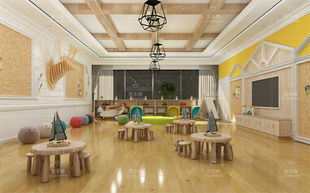 专业幼儿园室内外装修图丰腾装饰有限公司成立于2010年,是一家专业从事幼儿园、儿童活动场馆等机构的 设计、装修、施工为一体的专业公司。具备高品质的设计理念、标准化的设计管理制度、环保安全的幼儿装修材料库,以及活力、专业、高素质的 设计团队和负责、认真、精益求精的施工团队,为幼儿教育环境提供专业化的设计与装修。