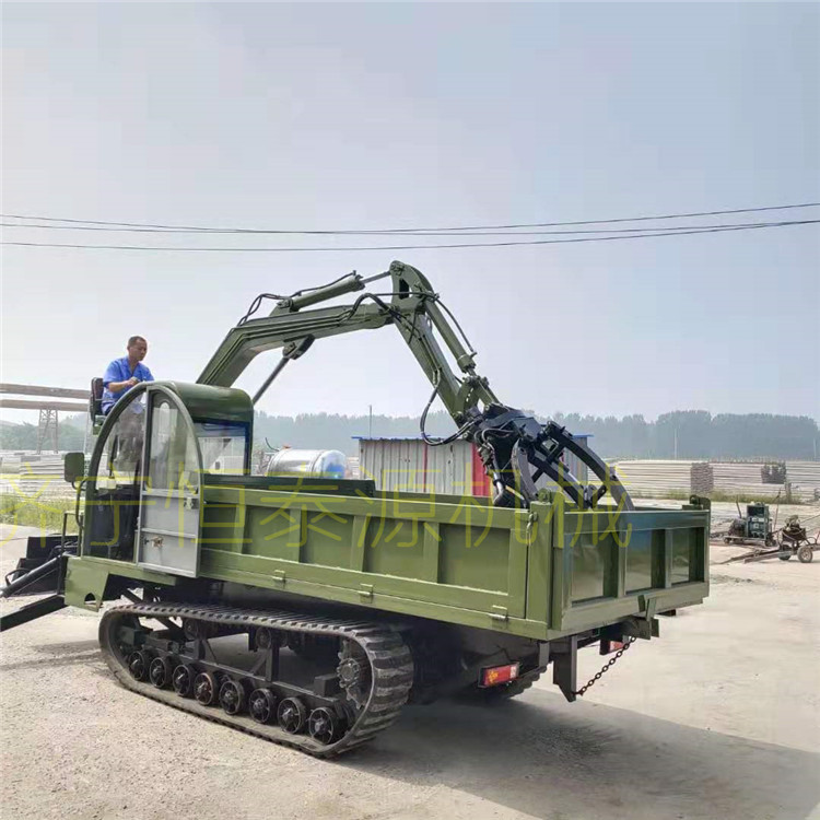 四川工程运输车履带抓木机 欢迎来电 济宁市恒泰源工程机械供应