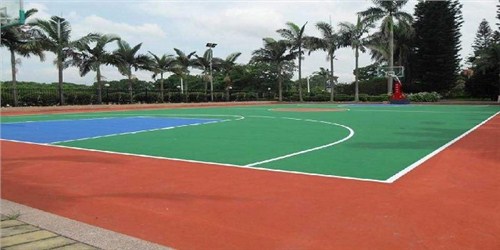 青海环保塑胶球场材料 湖北帝冠体育设施供应