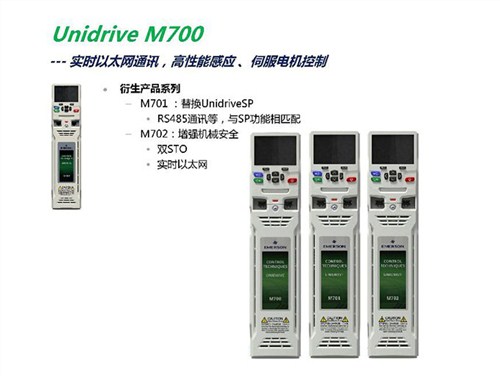 UNIDRIVE M700交流驱动器-艾默生UNIDRIVE M700-禾成供