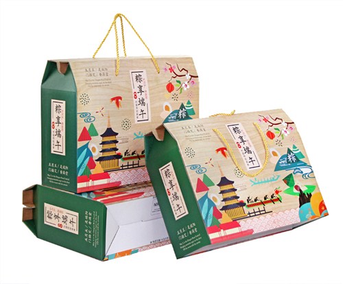 无锡粽子礼盒定做「上海昊恒印刷包装制品供应」