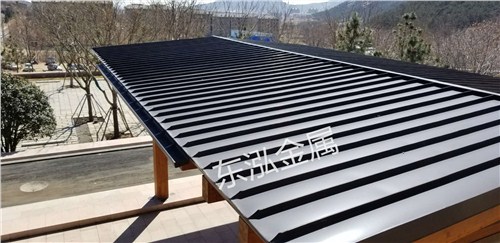 太原金属仿古瓦铝镁锰屋面板厂家直供,铝镁锰屋面板