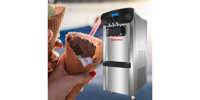 湖北立式冰激凌机冰淇淋机多少钱一台,冰淇淋机
