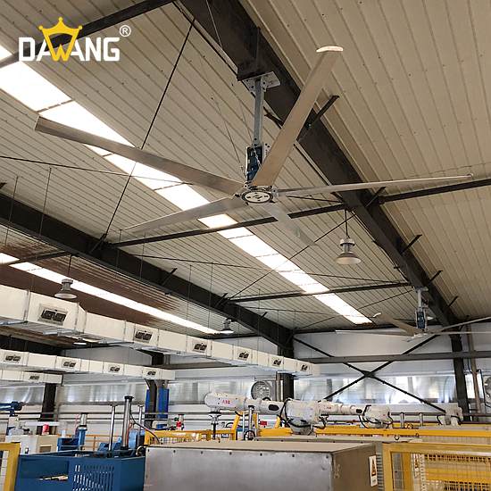威海焊接车间大型工业风扇源头厂家 服务至上 苏州大王环境科技供应