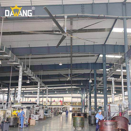枣庄砖瓦厂大型工业风扇厂家直销 客户至上 苏州大王环境科技供应