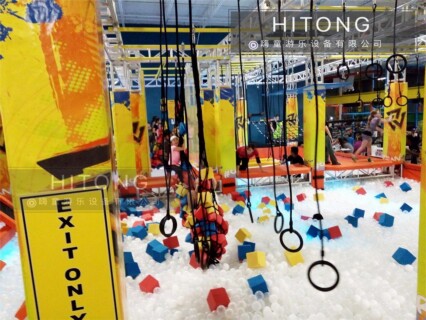 广东超级大蹦床高性价比的选择「温州嗨童游乐设备供应」