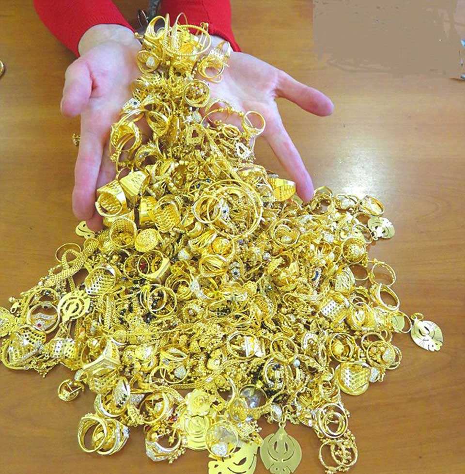 张掖路黄金回收多少钱「李东洋黄金加工供应」