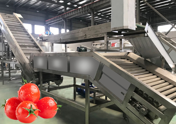 云南小型西紅柿加工生產線代工價格,番茄加工生產線