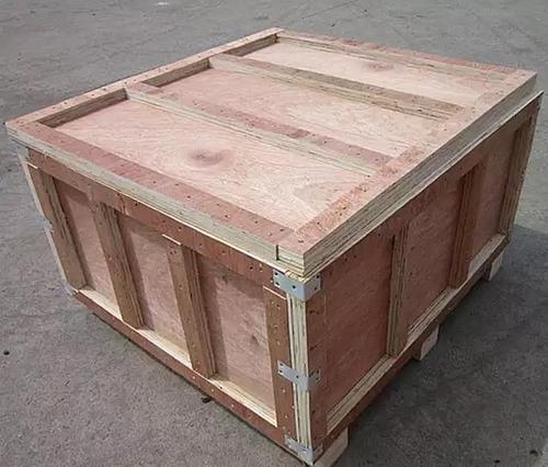 上海供应钢边胶合板木箱订购 欢迎来电 上海树人木业供应