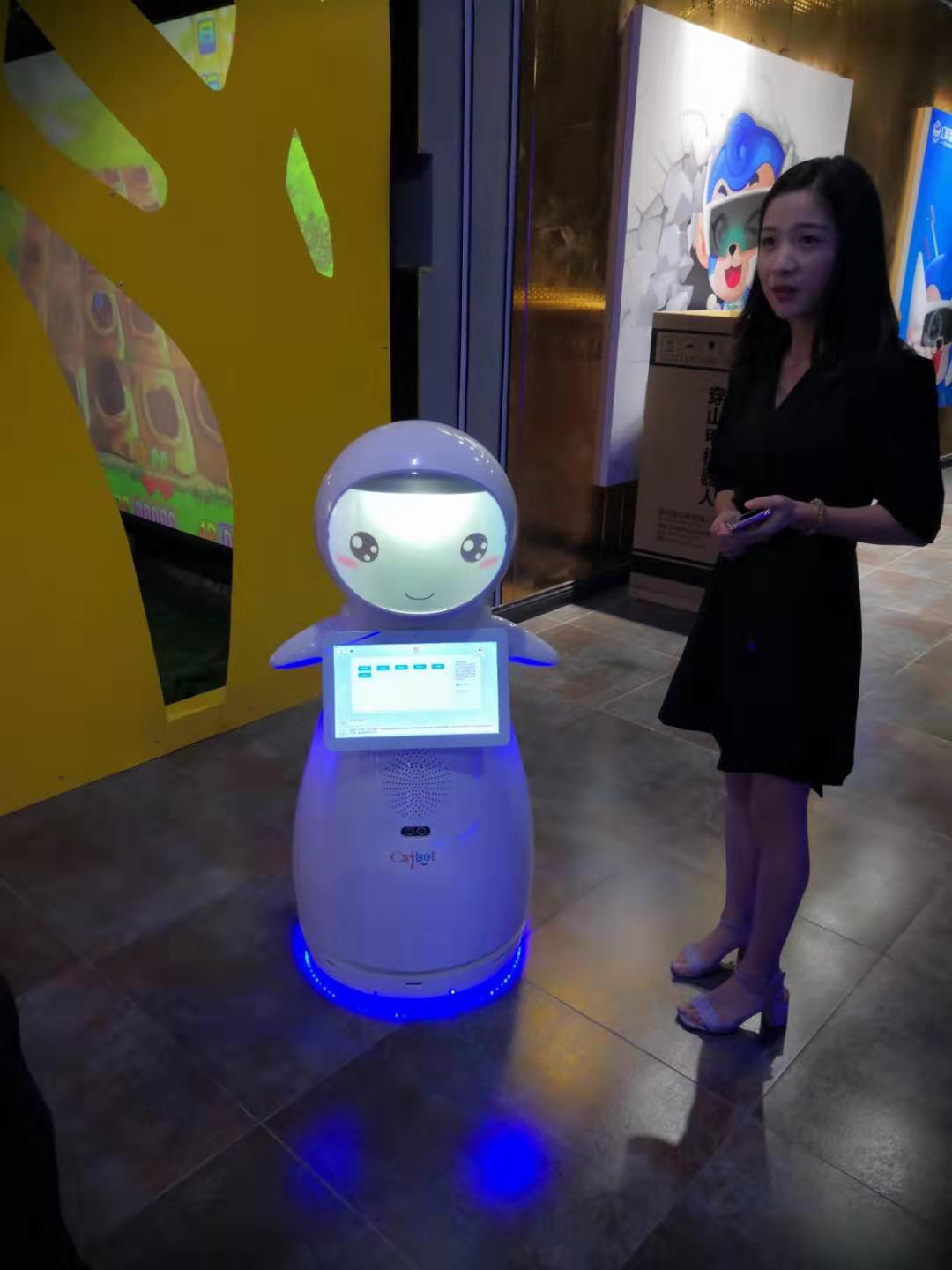 无锡**展厅讲解机器人 诚信为本 昆山新正源机器人智能科技供应