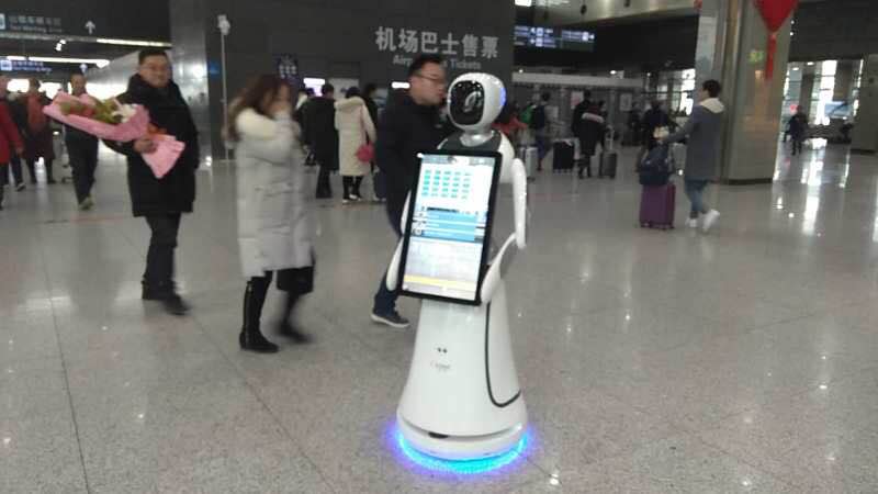 天津迎宾服务机器人厂家直供 欢迎咨询 昆山新正源机器人智能科技供应